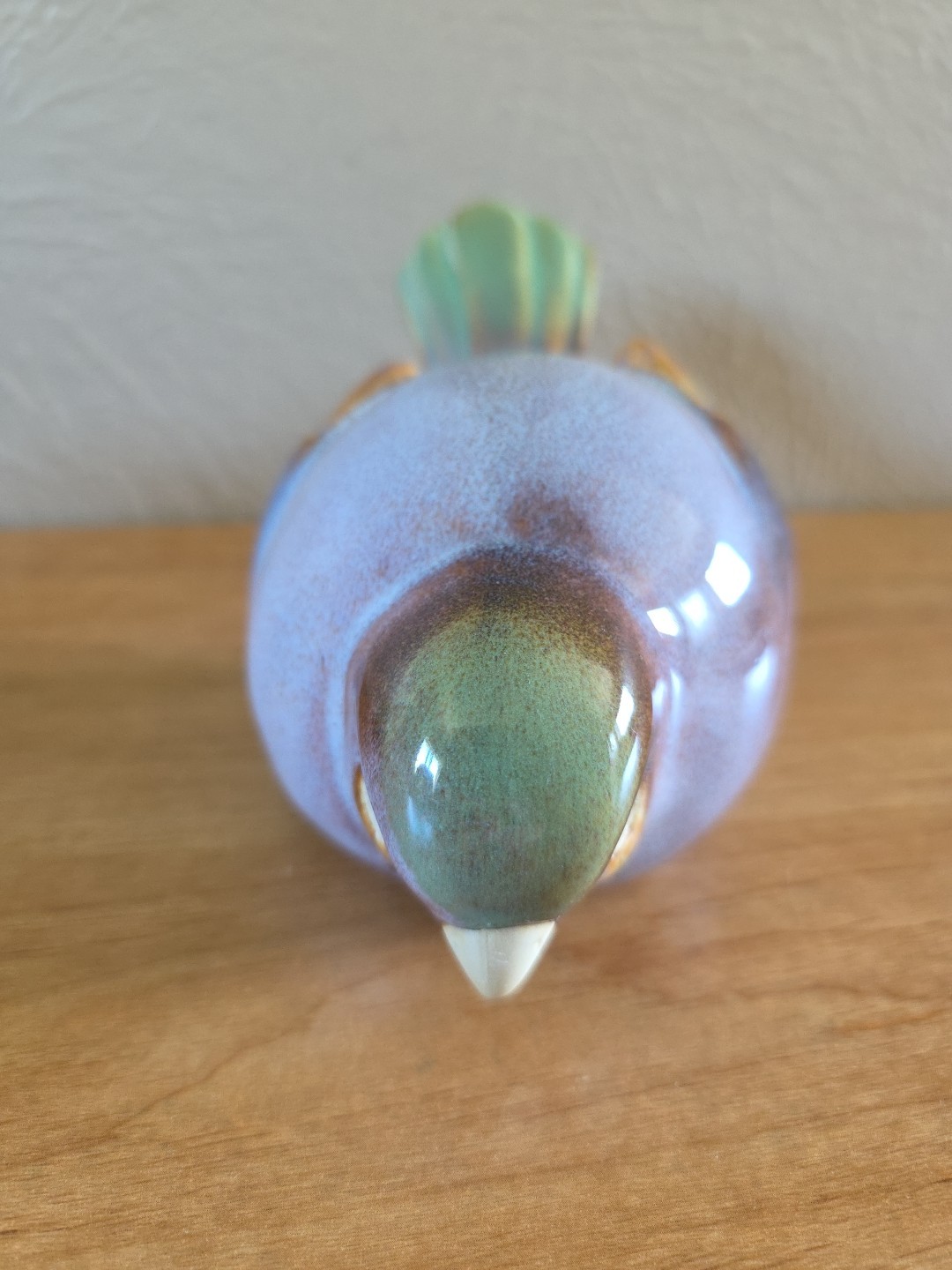 3 Chubby Round Pottery Birds Farmhouse Sparrow Finch Figurine Decor Nature Boho