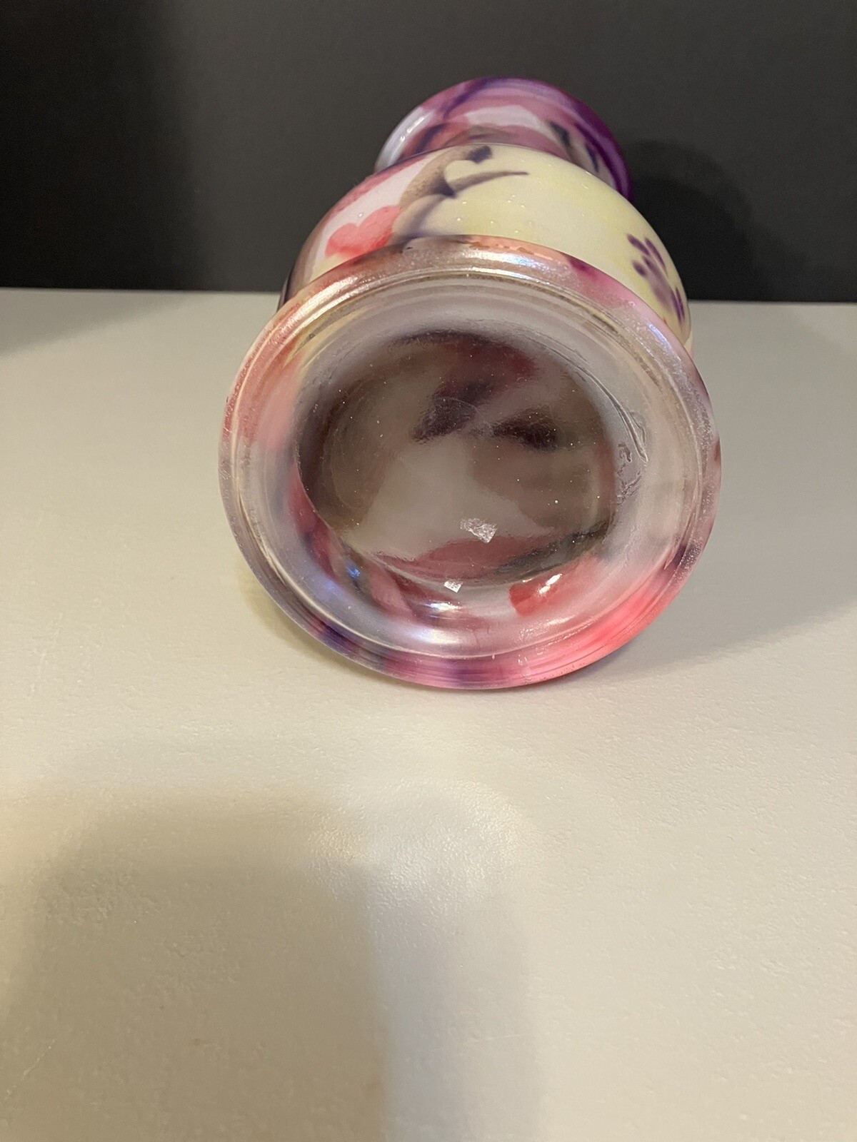 Multi-colored Art Vase – 8.5″ Tall