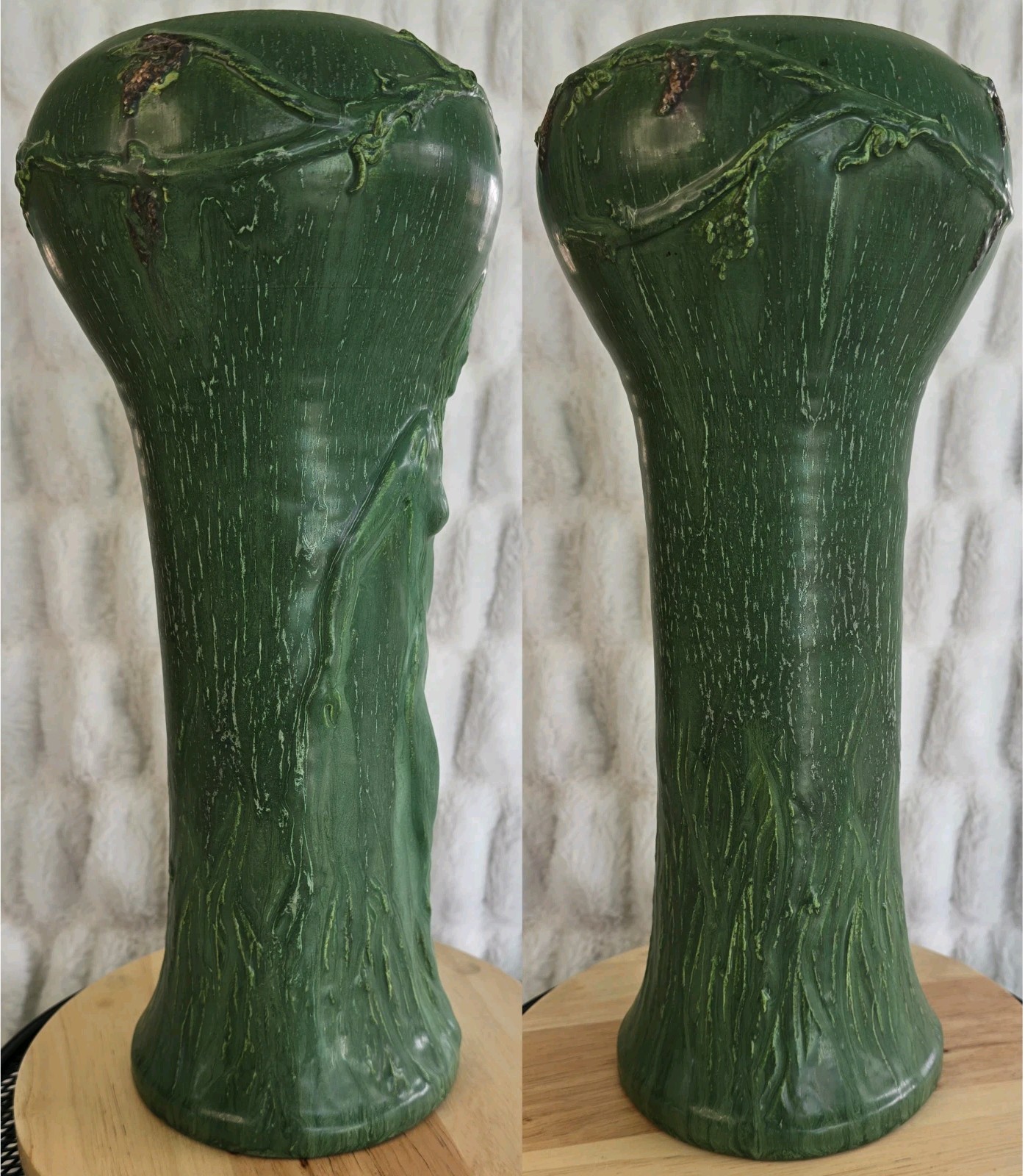 Ephraim Pottery Experimental “E” Grape Nude 3-Piece Set Kevin Hicks Signed