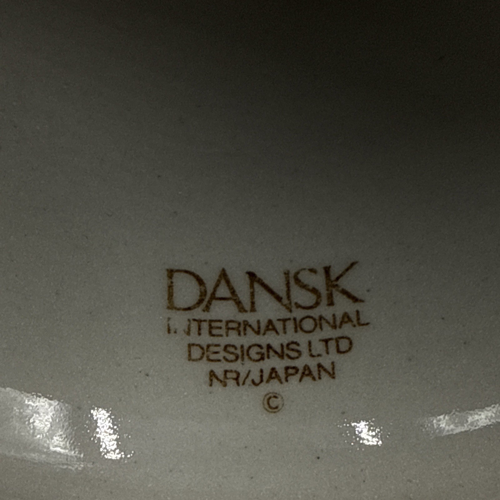 Vintage Dansk Christianshavn Blue (1) Hurricane Lamps Japan •PRISTINE•