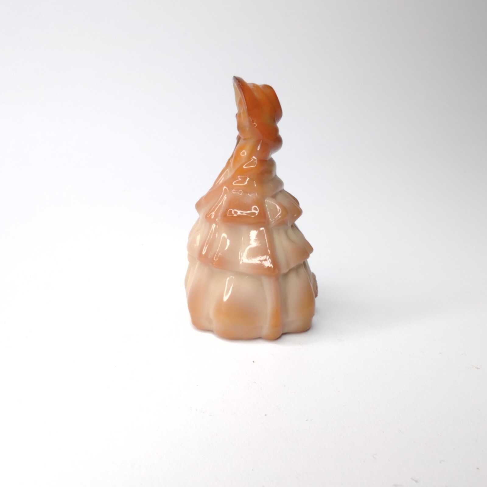Boyd’s Crystal Art Glass, Nancy Doll #4 Milk Chocolate 3-7-1996