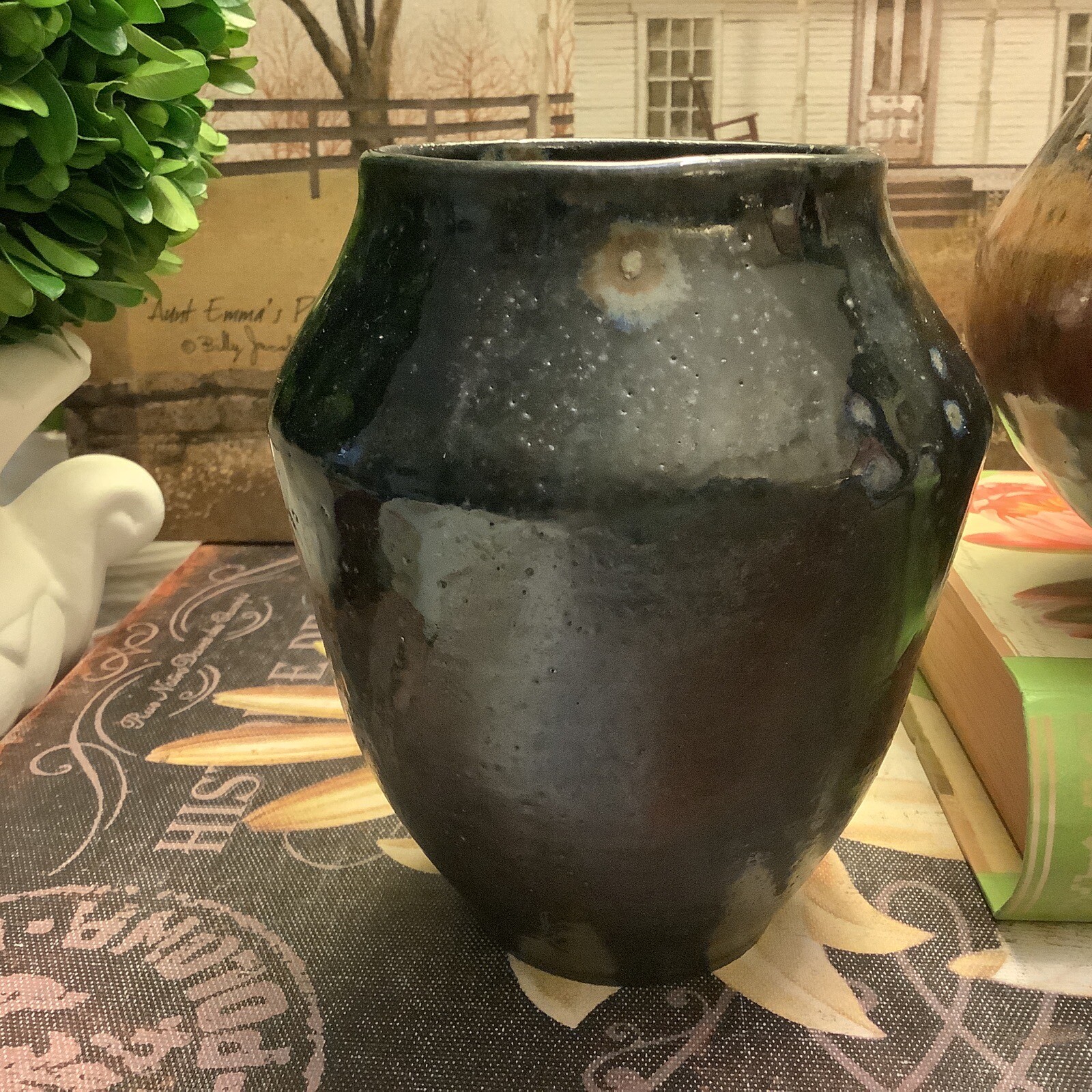(2) Pieces Of Art Pottery Vases~Signed~Excellent Quality~FREE SHIPPING~Unique~