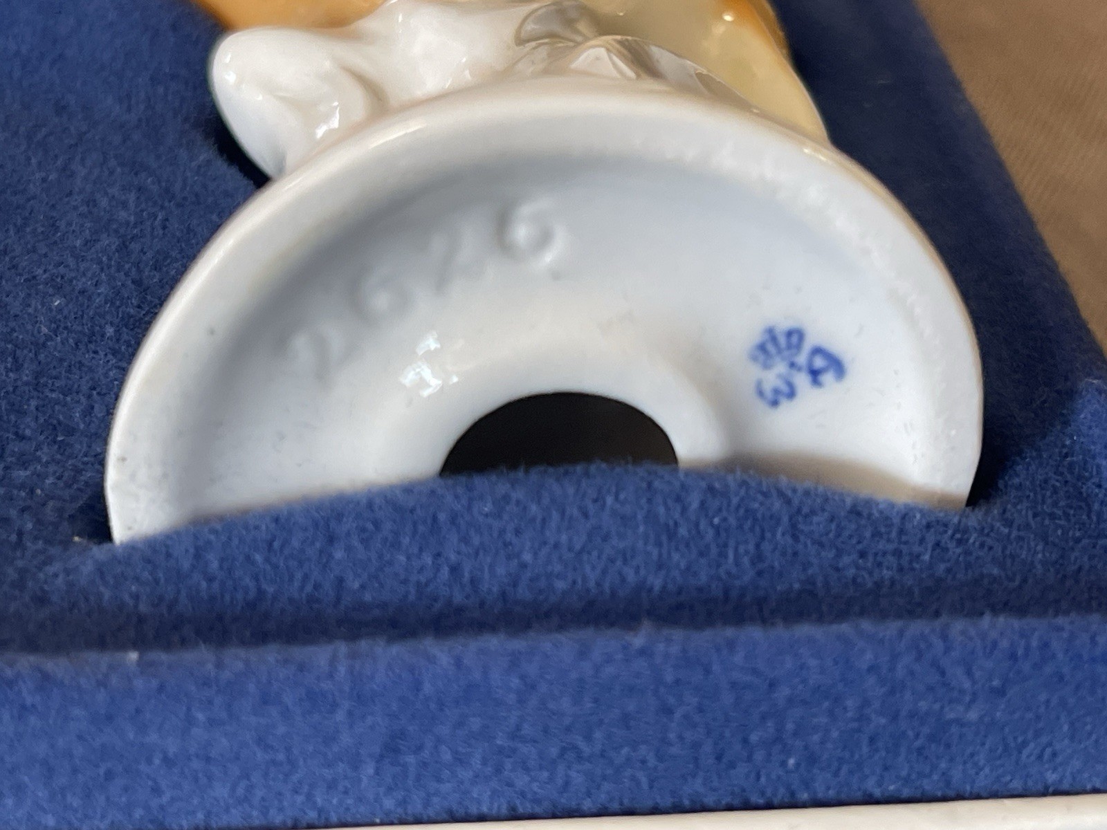 Kingfisher Wagner & Apel 2626, Germany Porcelain Bird Figurine, New In Box