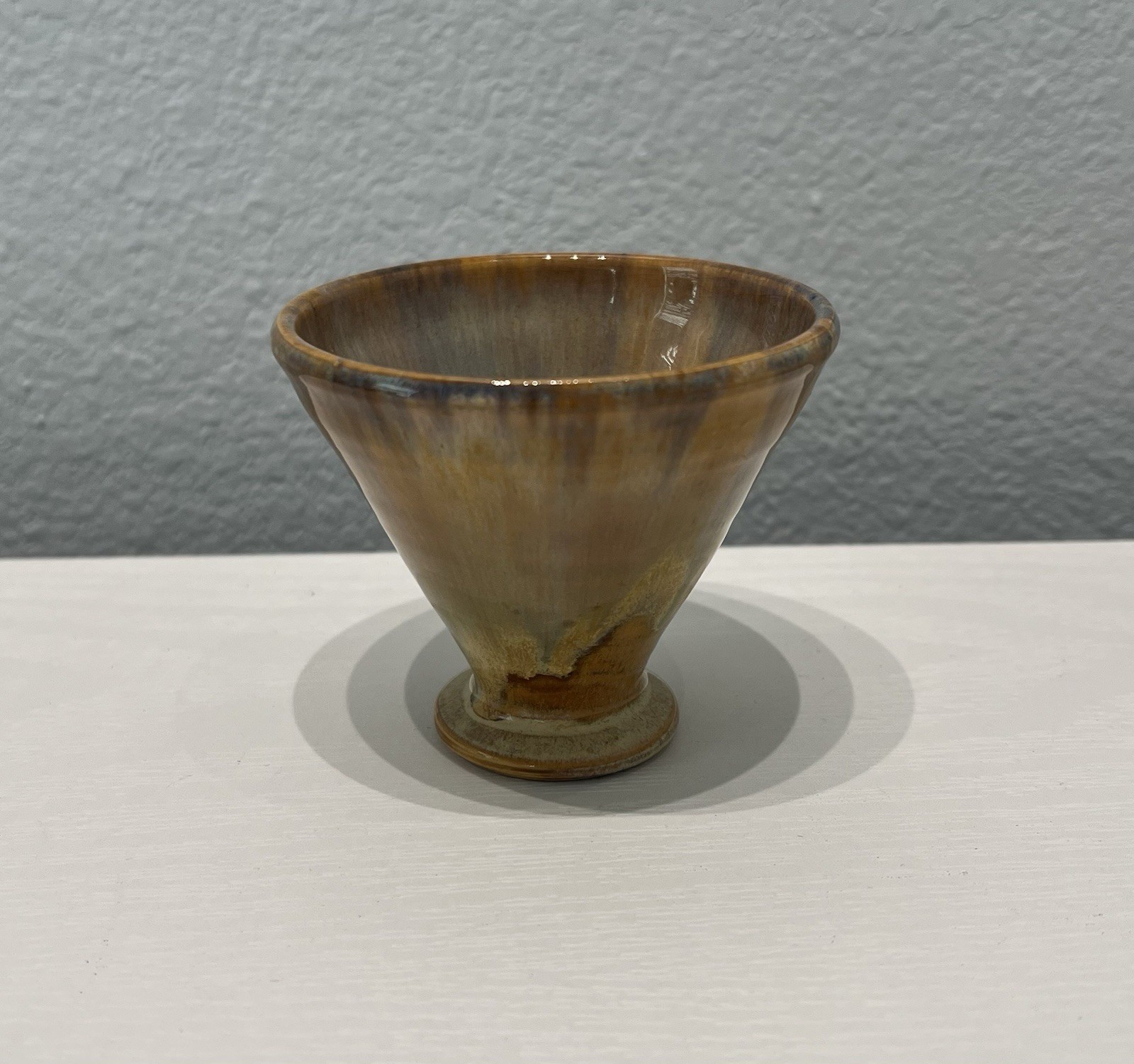 Shearwater Pottery Beaker 3 Inches Tall 3 Inches Wide Mississippi Art Pottery