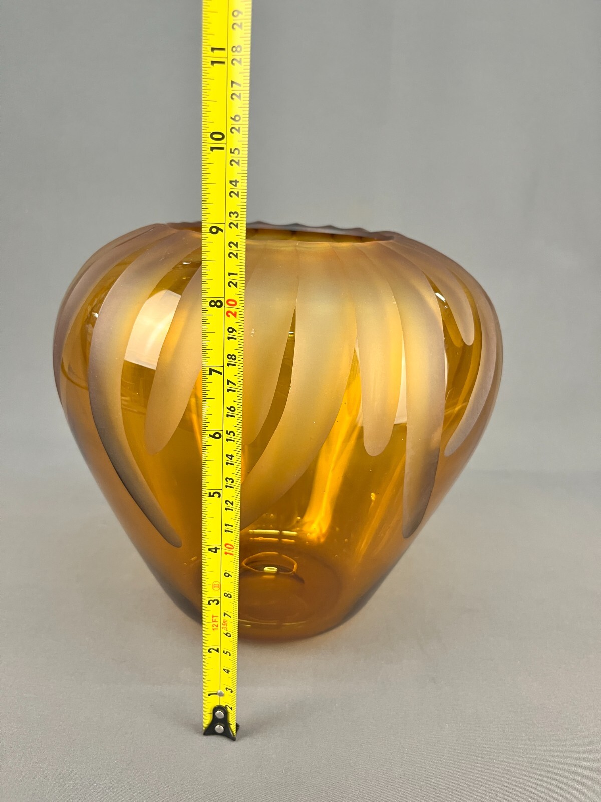 Pauly & Co. Compagnia Venezia Murano Art Glass Signed 8 ¾” Vase c. 1999