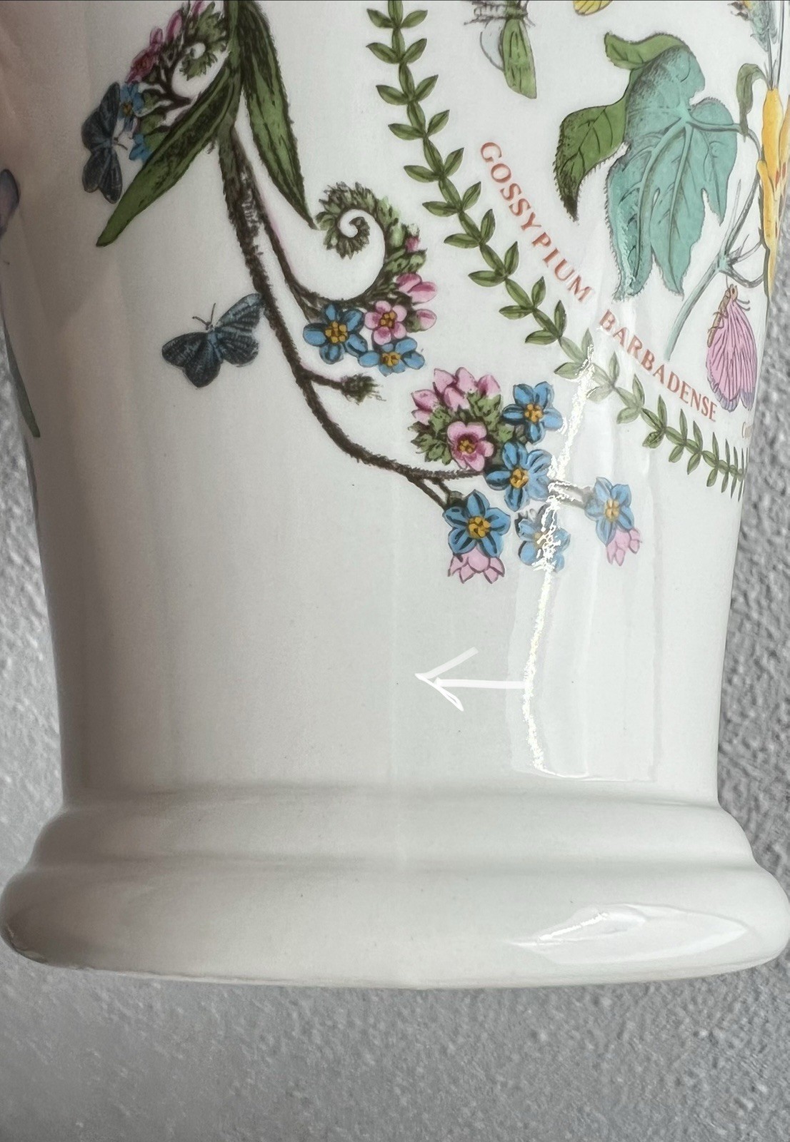 Portmeirion Botanic Garden Variations Canton Vase 7” Susan Williams Ellis Floral