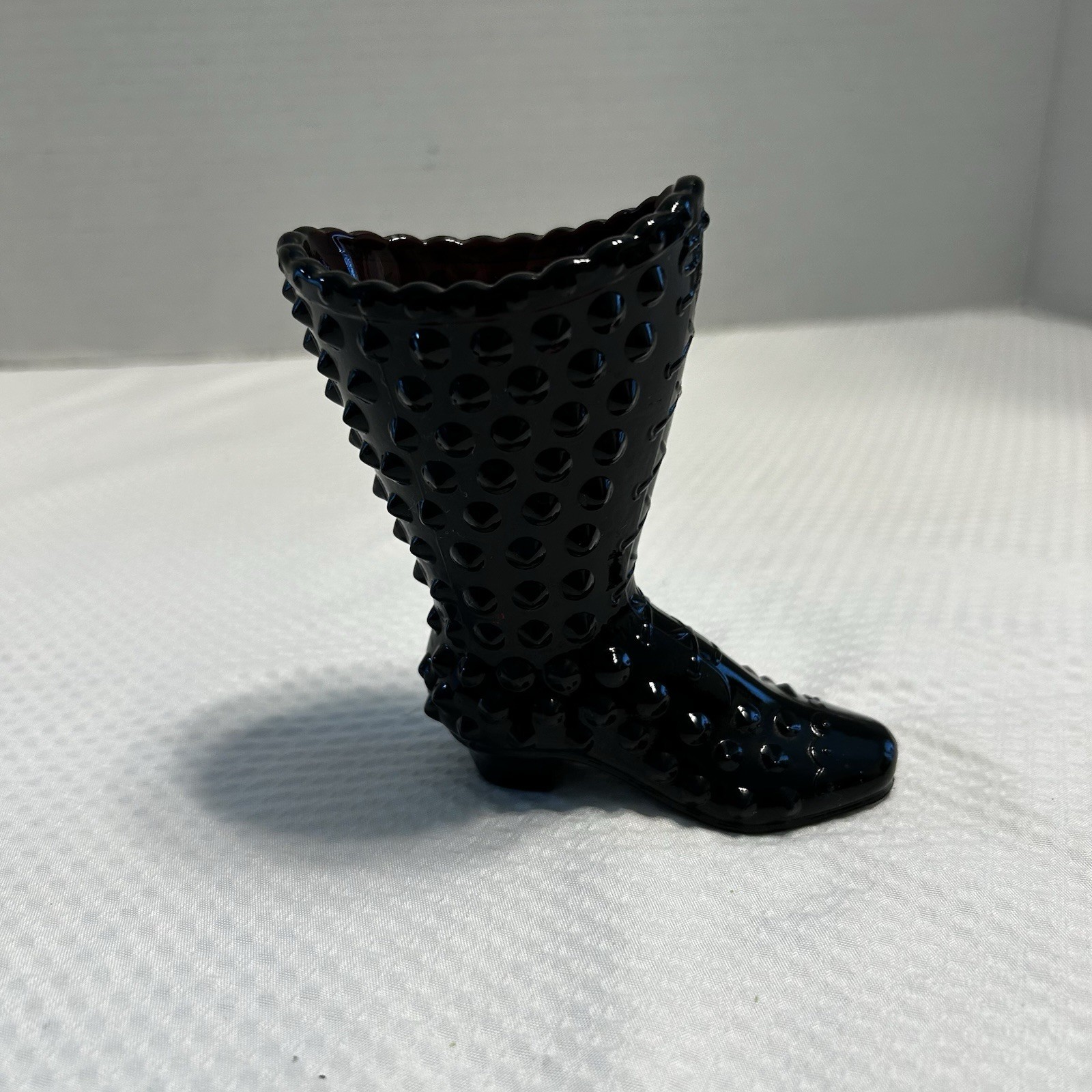 Fenton Victorian Boot Featuring Black Hobnail Pattern Vintage