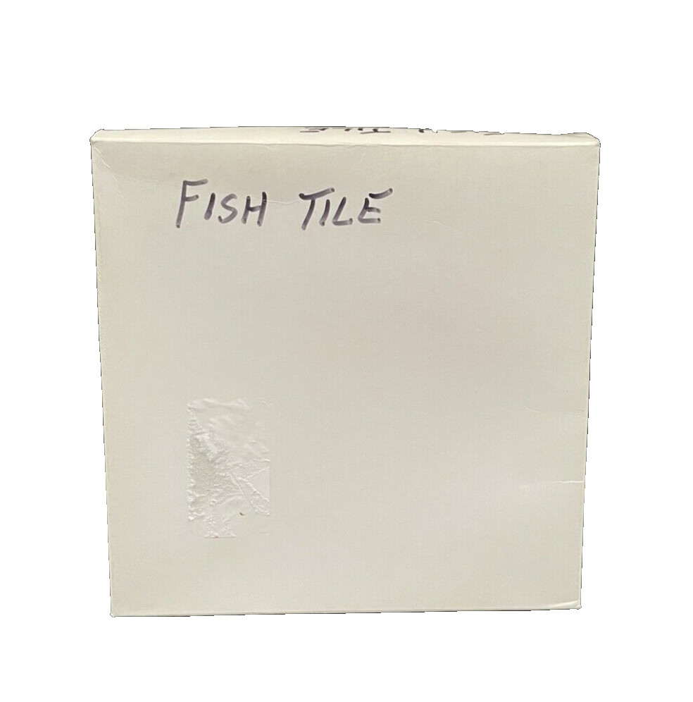 Diane Artware Ceramic Yellow Fish 6×6 Wall Tile Trivet