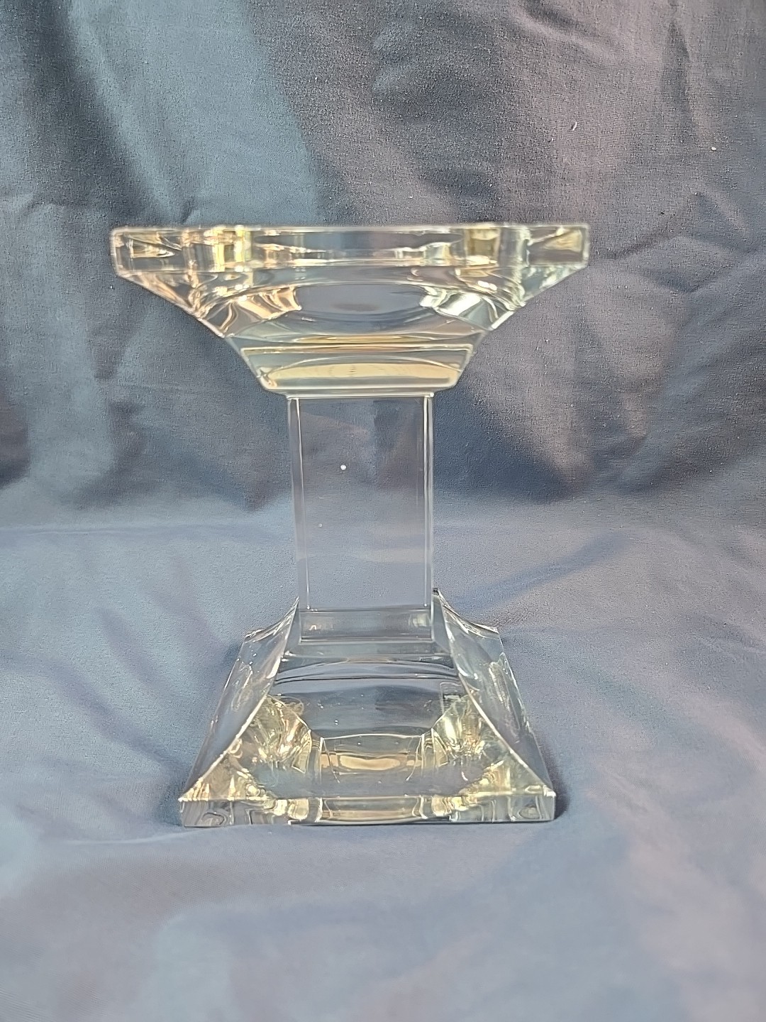 Royal Limited Crystal Czech Crystal Pedestal Candleholder