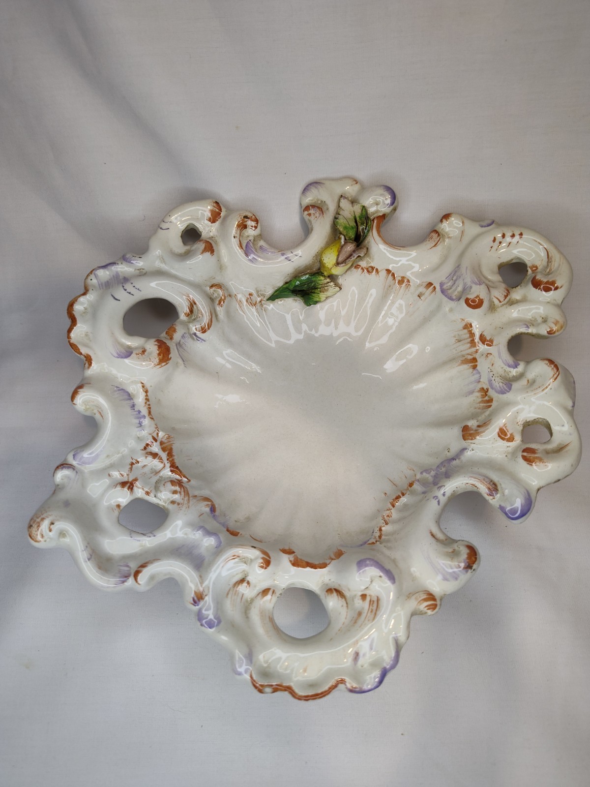 Italian Early 1900’s Ornate Rococo Style Trinket Dish