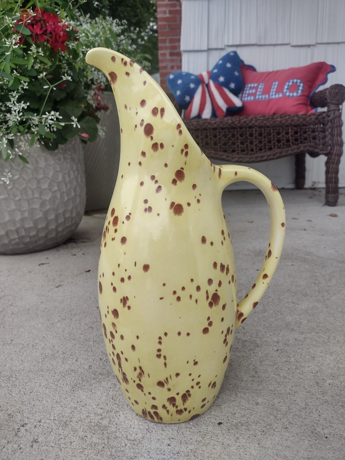 Royal Haeger “Lava Drip” Water Ewer
