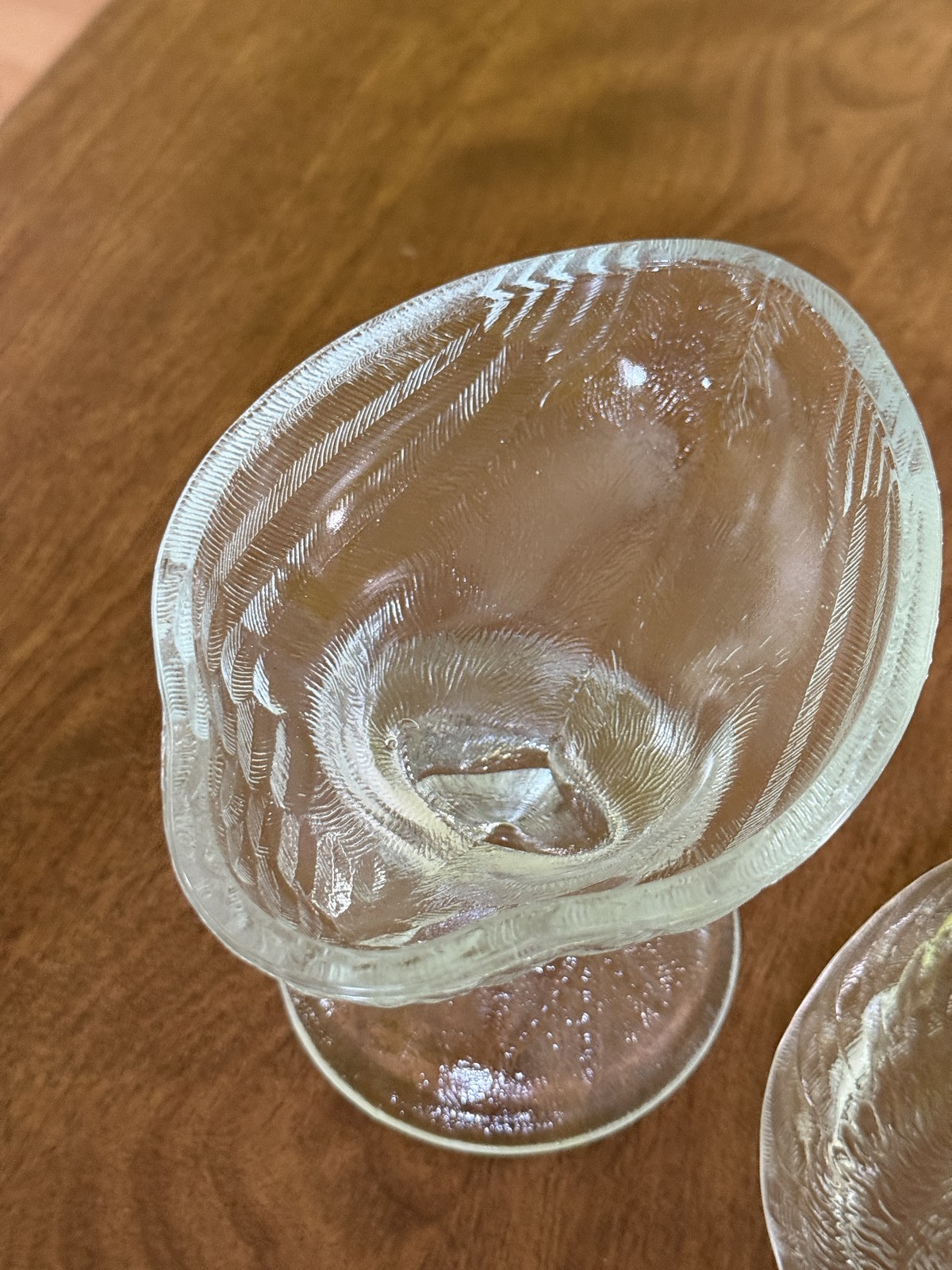 Vintage Clear Glass Rooster Chicken Covered Candy Dish 9″ High
