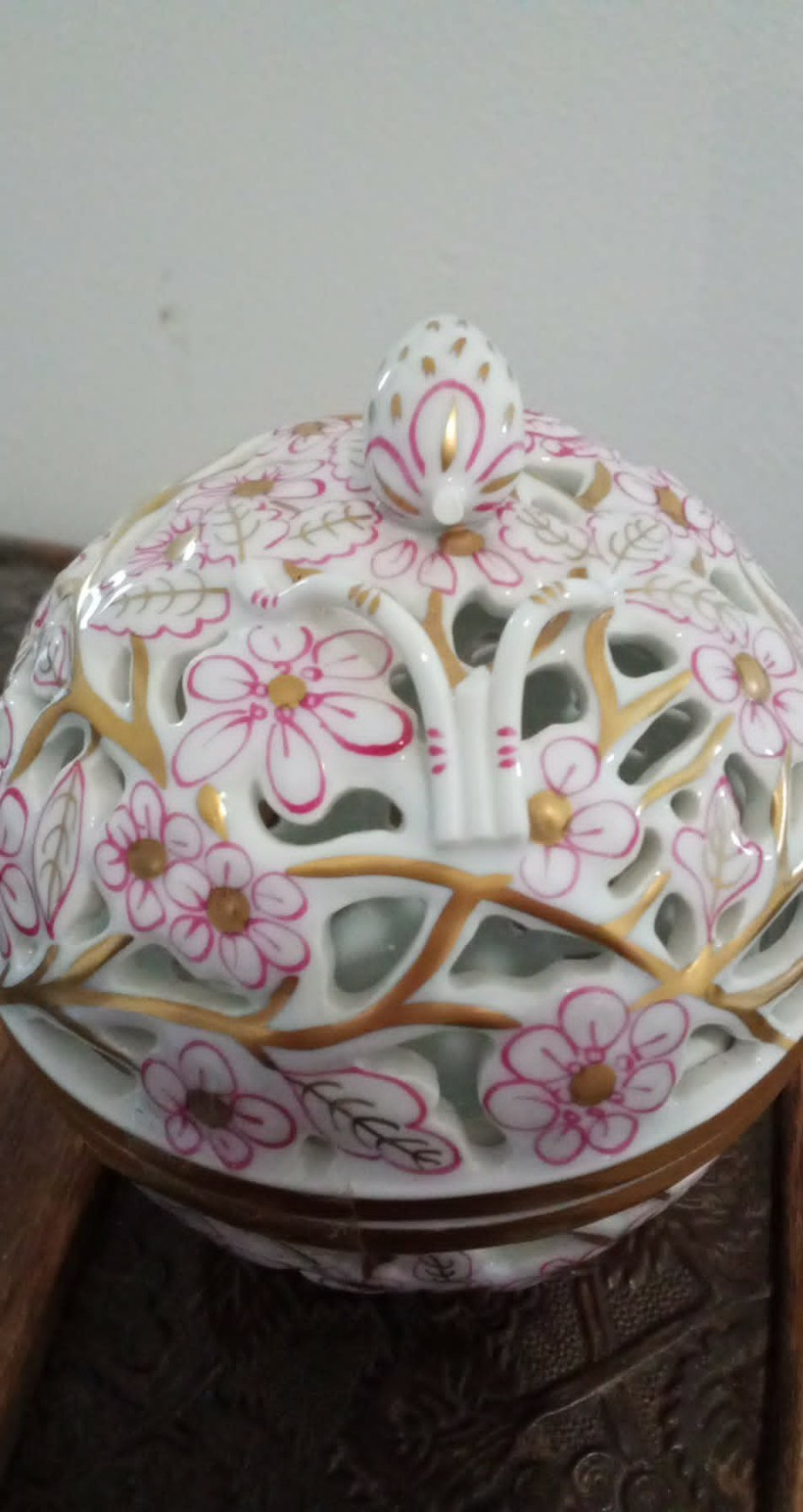 Herend Bonbon Porcelain Pink