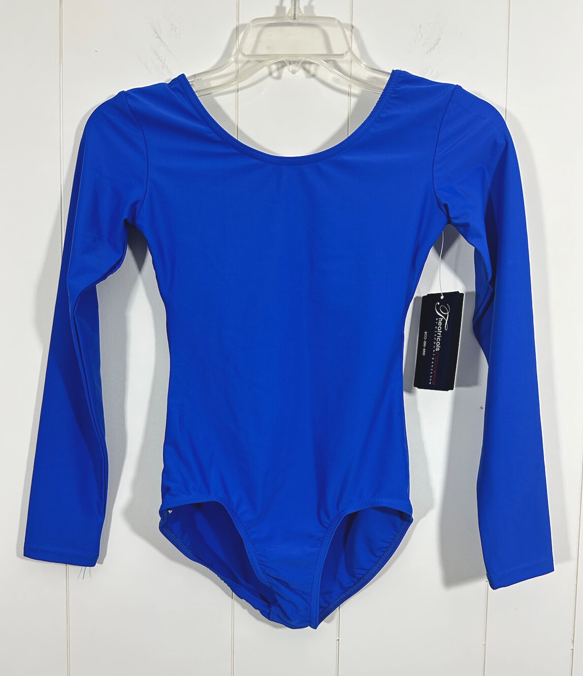 NWT Theatricals Classwear Womens Jumpsuit One Piece Royal Blue Size P (small)