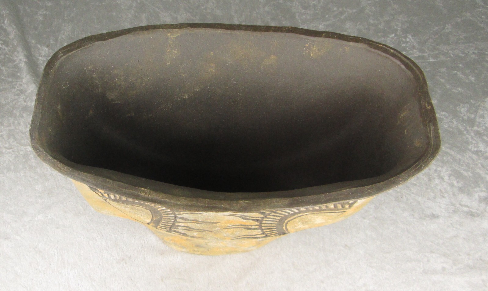 Terry Stone Ceramic Pottery Vessel Paolo Soleri Arcosanti Signed 10-3/8 in Tall