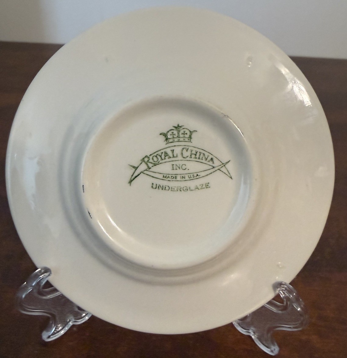 Royal China Advertising Ashtray 1960 GOP Convention Chicago