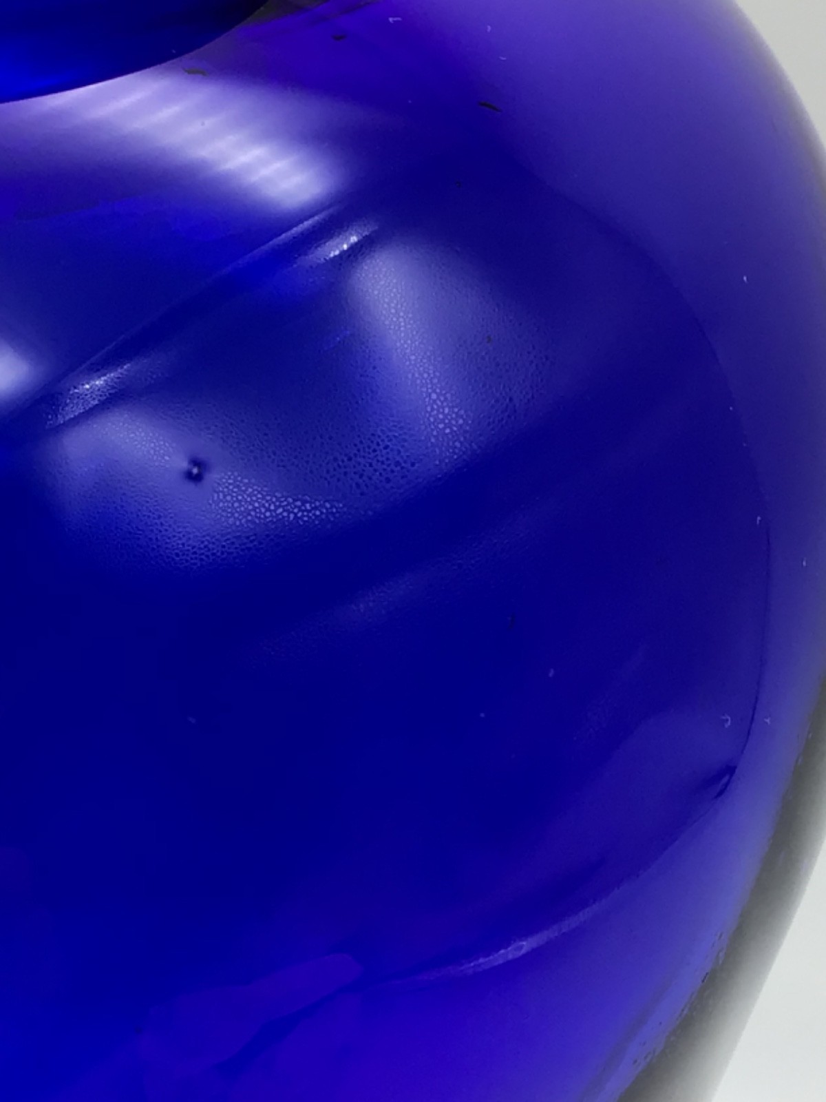Blenko Sapphire / Cobalt Blue # 8310 Vase 12.5 Inches