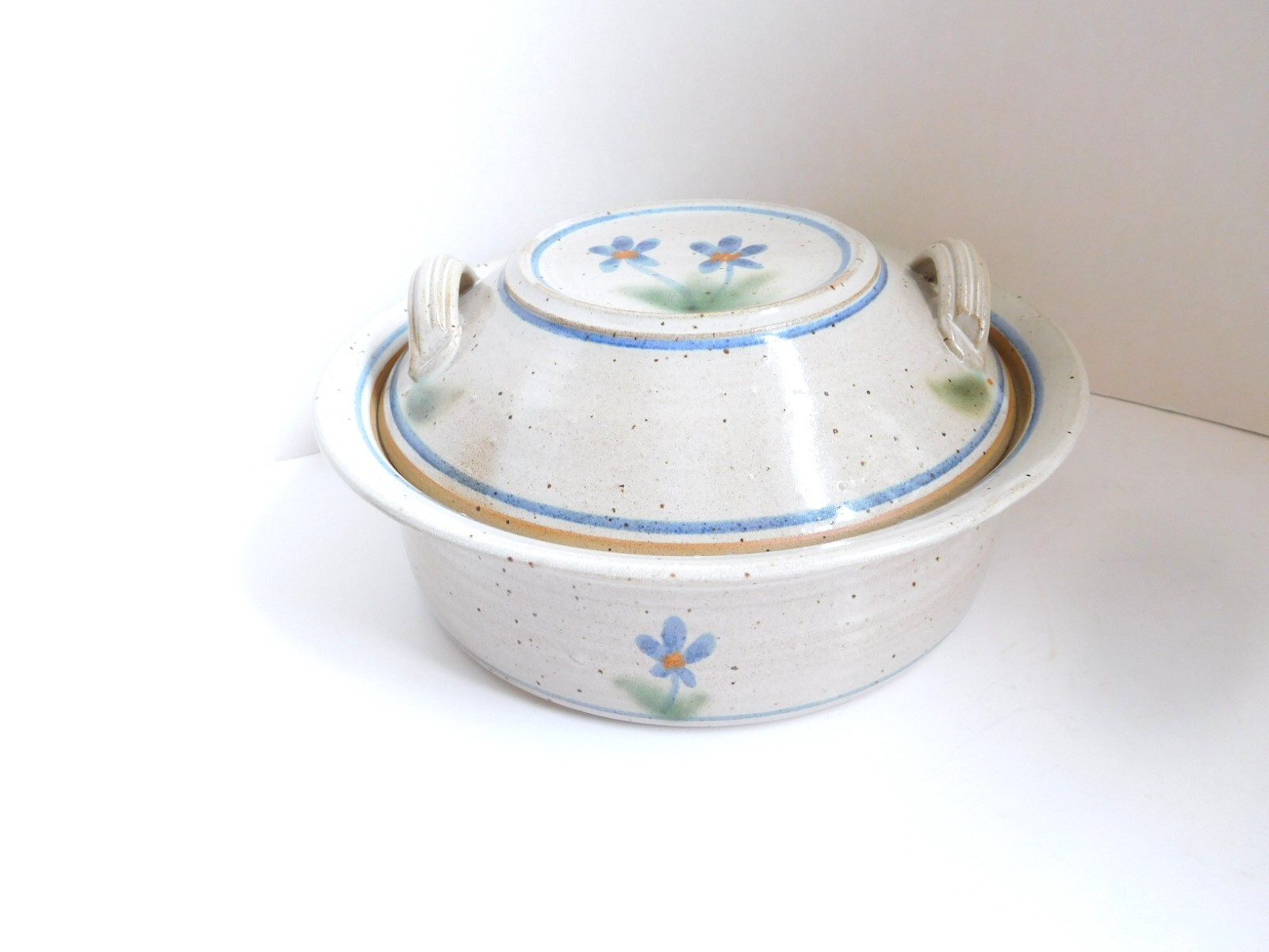 Artisan made covered pot Keith Herklotz Down to Earth multi purpose