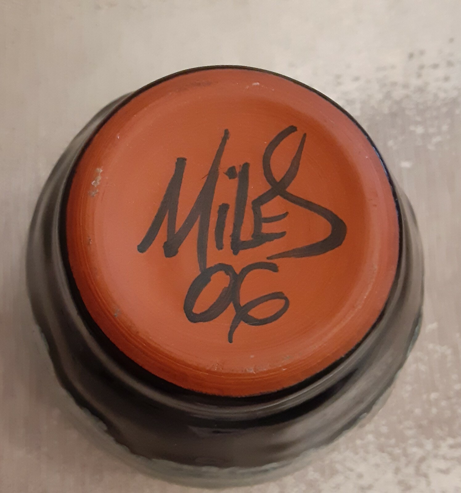 Miles Stearn Pottery Vase Dated ’06 and Signed 3.50″