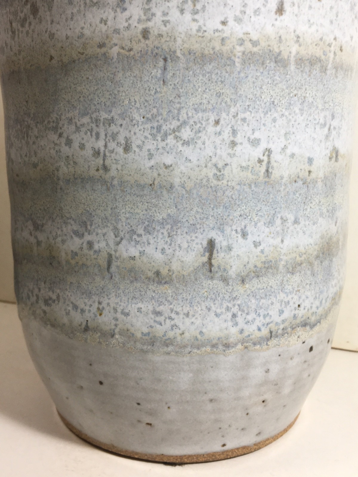 Large 2001 Studio Pottery Vase 14 5/16″ Signed GORDY(?) Ga/2001