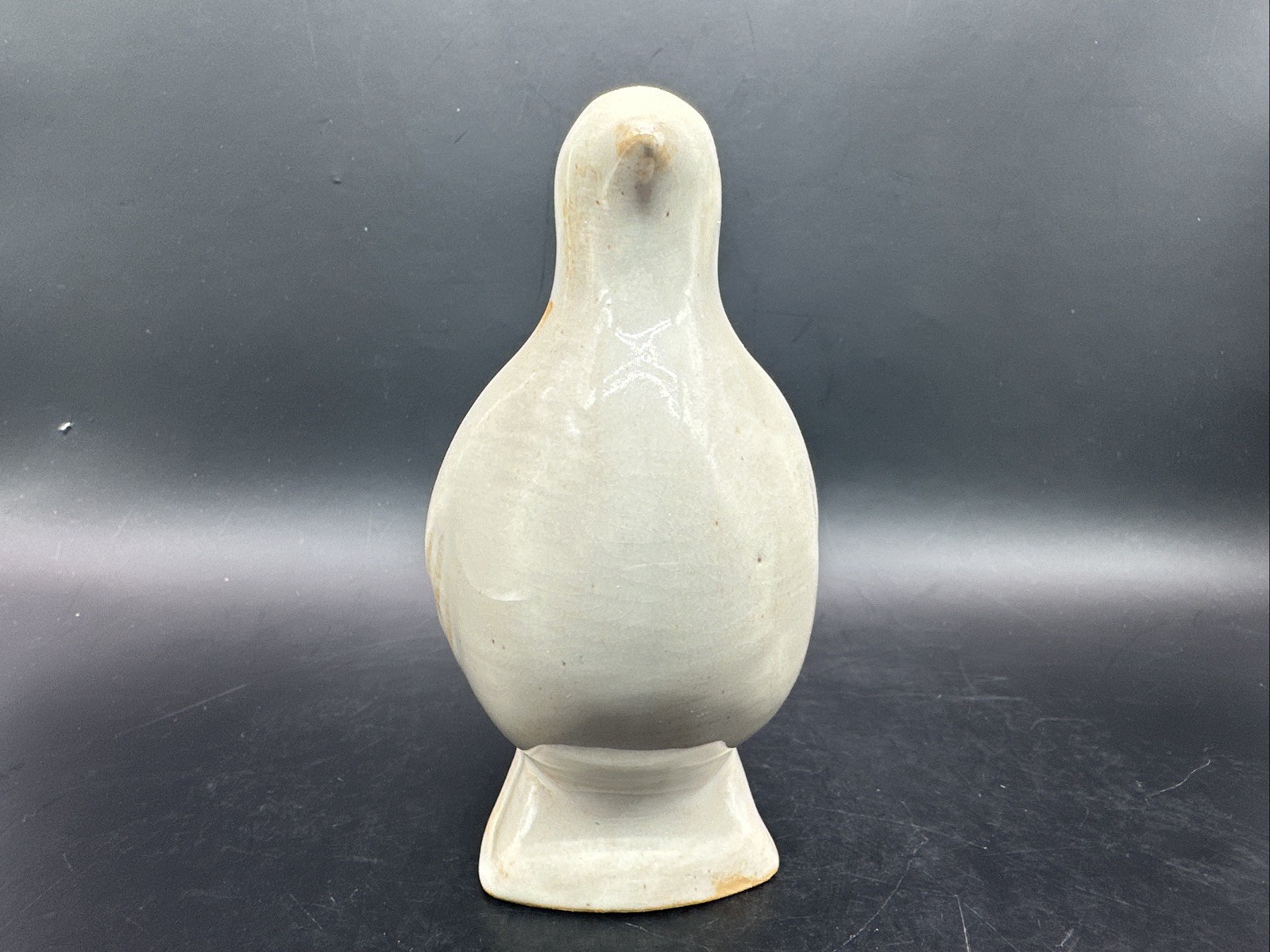Vtg Shearwater Pottery Bird Figurine Quail Dove