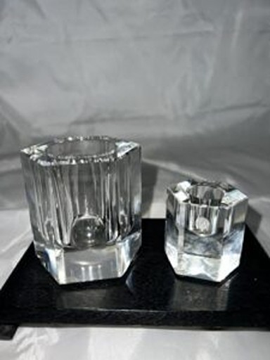 Rosenthal Studio Line Crystal Smoking Set Ashtray Ronson Lighter 4 Piece