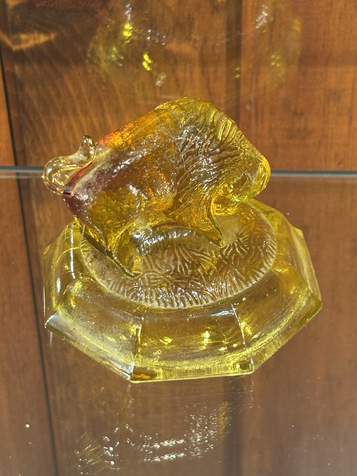Joe St Clair Buffalo Statue/Paperweight – Very Rare Item