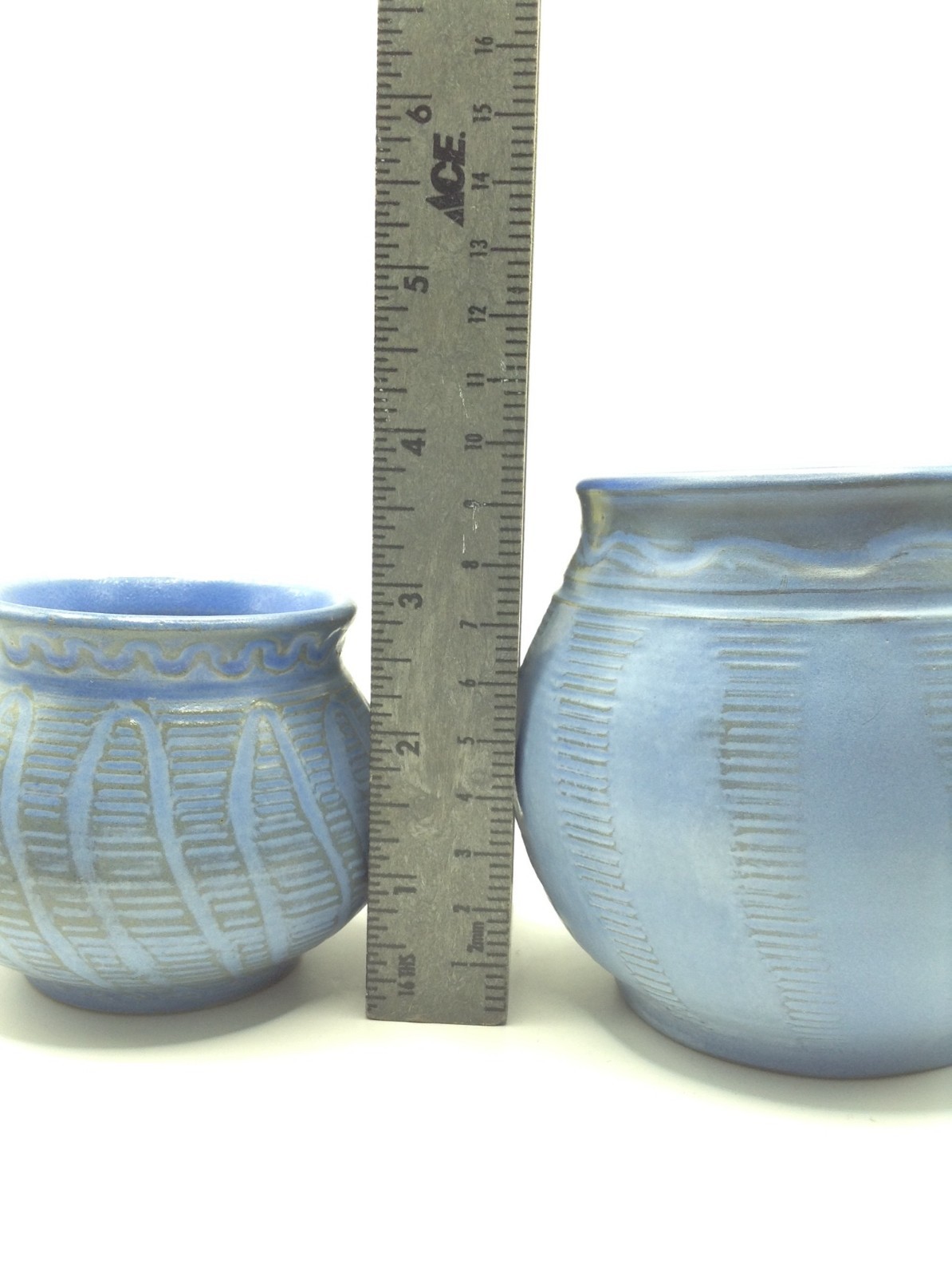 Arthur Eugene Baggs for Marblehead Pottery Earthenware Vases set of two