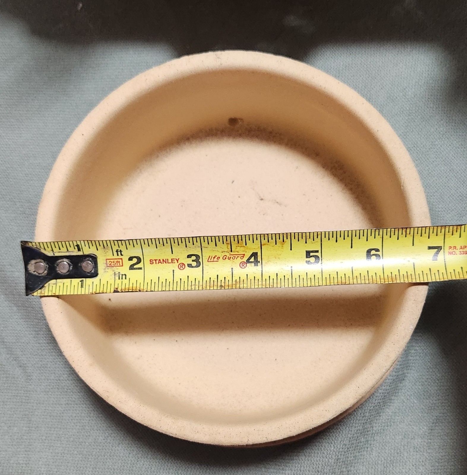 Vintage Pottery Planter Southwest Design Clay Cactus Hand Crafted 7”diameter