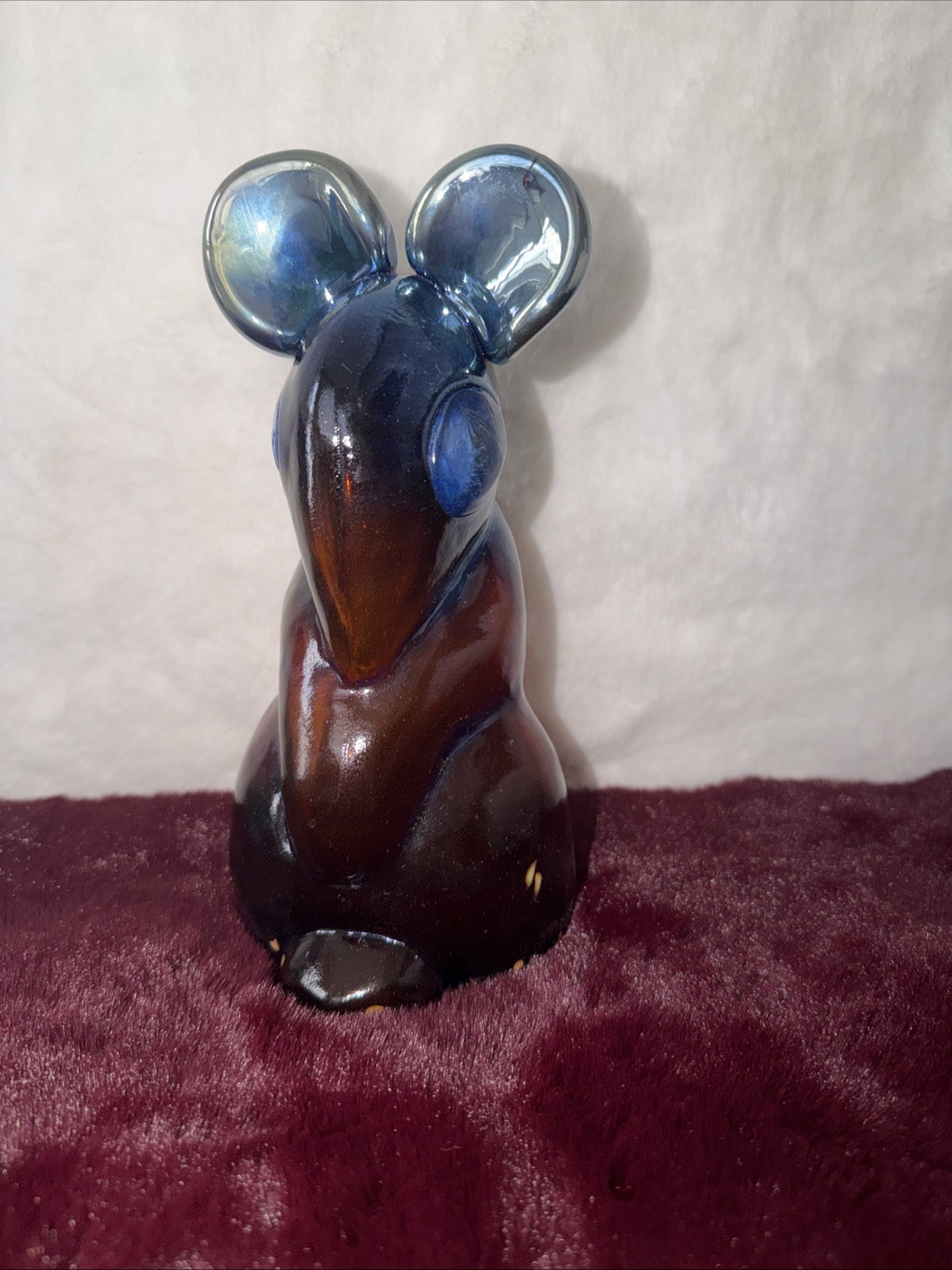 LUDVIG LÖFGREN. A glass figurine by Kosta Boda, “Spider Mouse