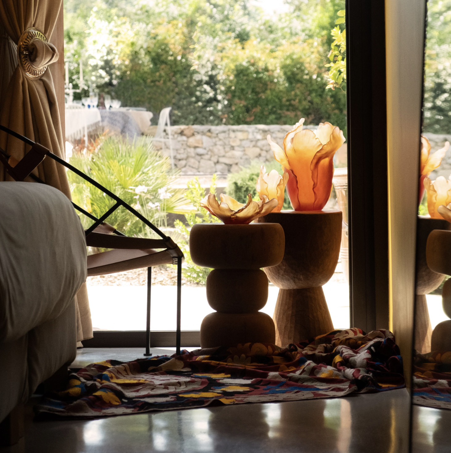 ​Daum Tulipe Large Amber Vase 03574 | Limited Edition 99 | Pâte de Verre