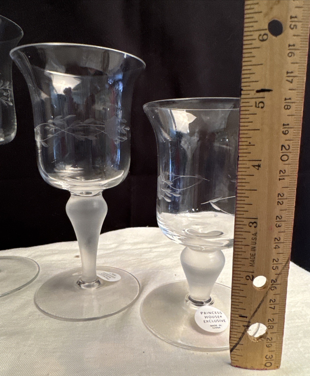 Princess House Heritage 3 Tier Votive Crystal Candle Holders 6125 NEW