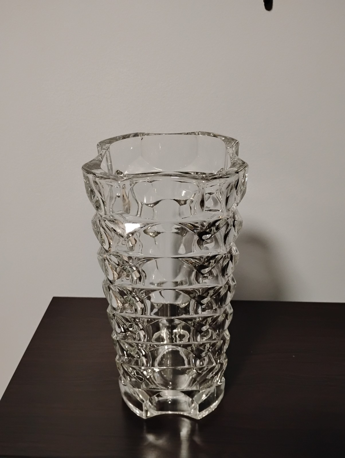 Windsor Luminaire Clear MCM Cubist Vase France
