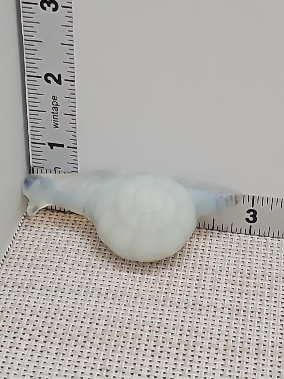 Vintage-Sabino Opalescent Glass Figure Model Escargot 8621 (Snail)