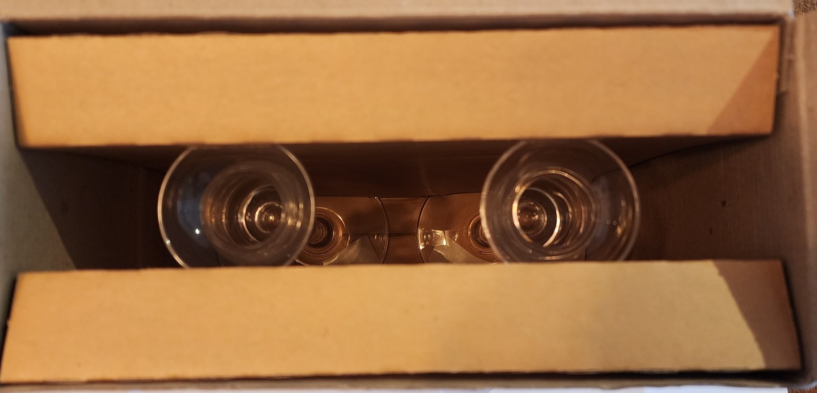 Mikasa Ballet T9979-339 Clear Glass Candle Holder Pair Austria
