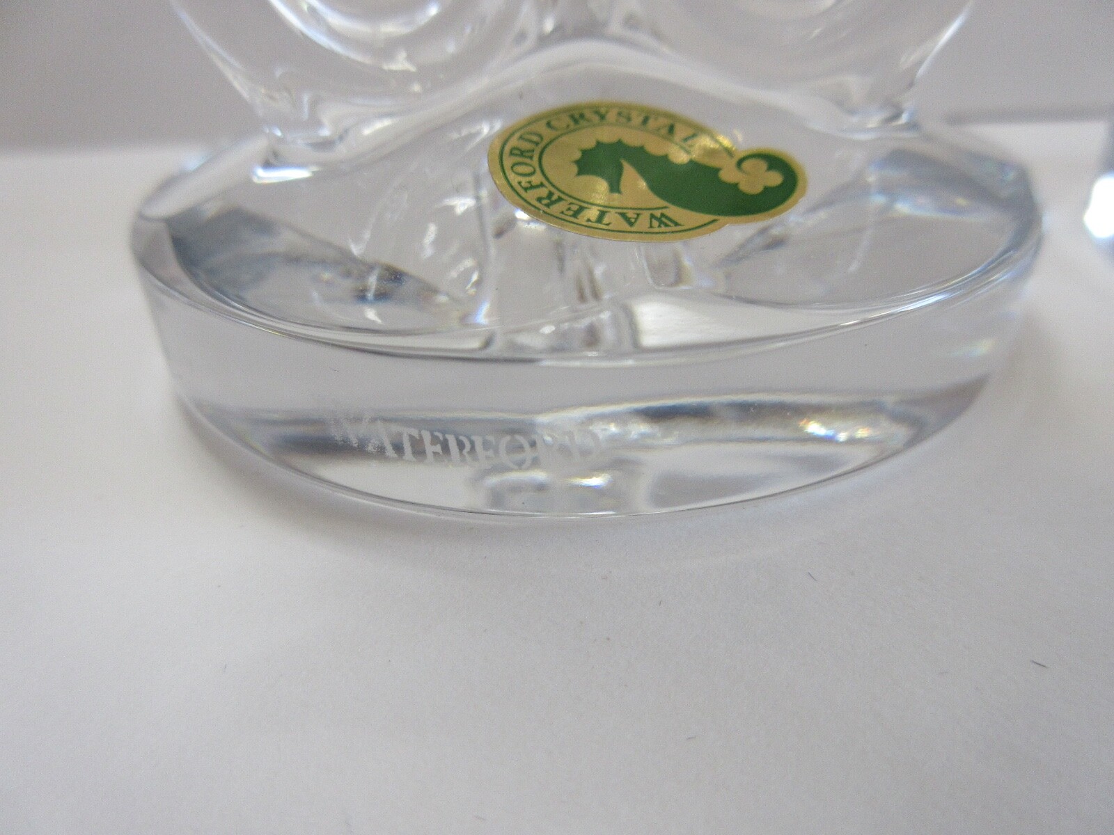 Waterford Crystal Seahorse Shape Candlesticks Set of 2 – 6″ – Pair – # 40007291