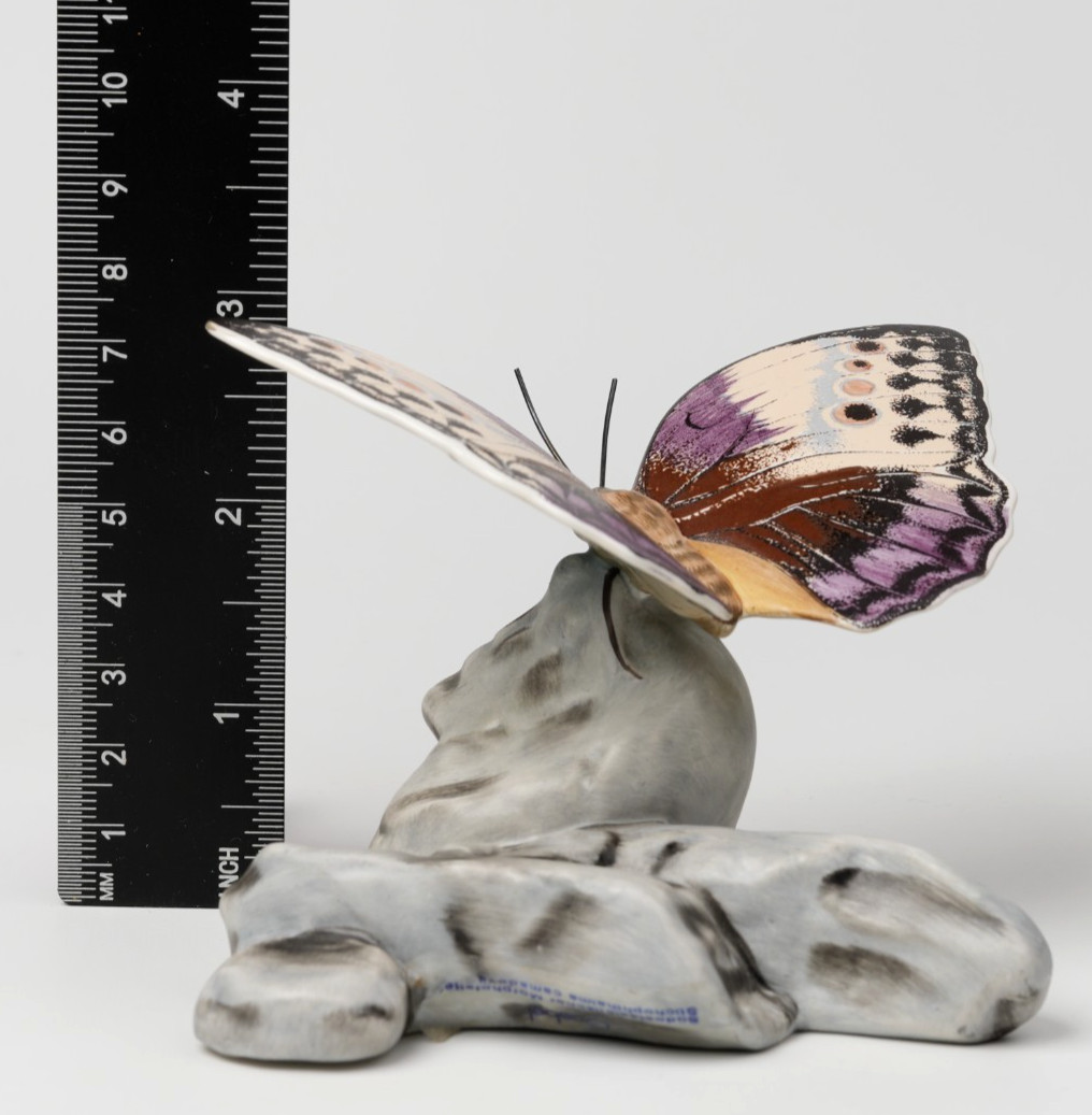 Vintage 1980s Goebel Southeast Asian Morpho Moth Figurine TMK-6 803 – RARE