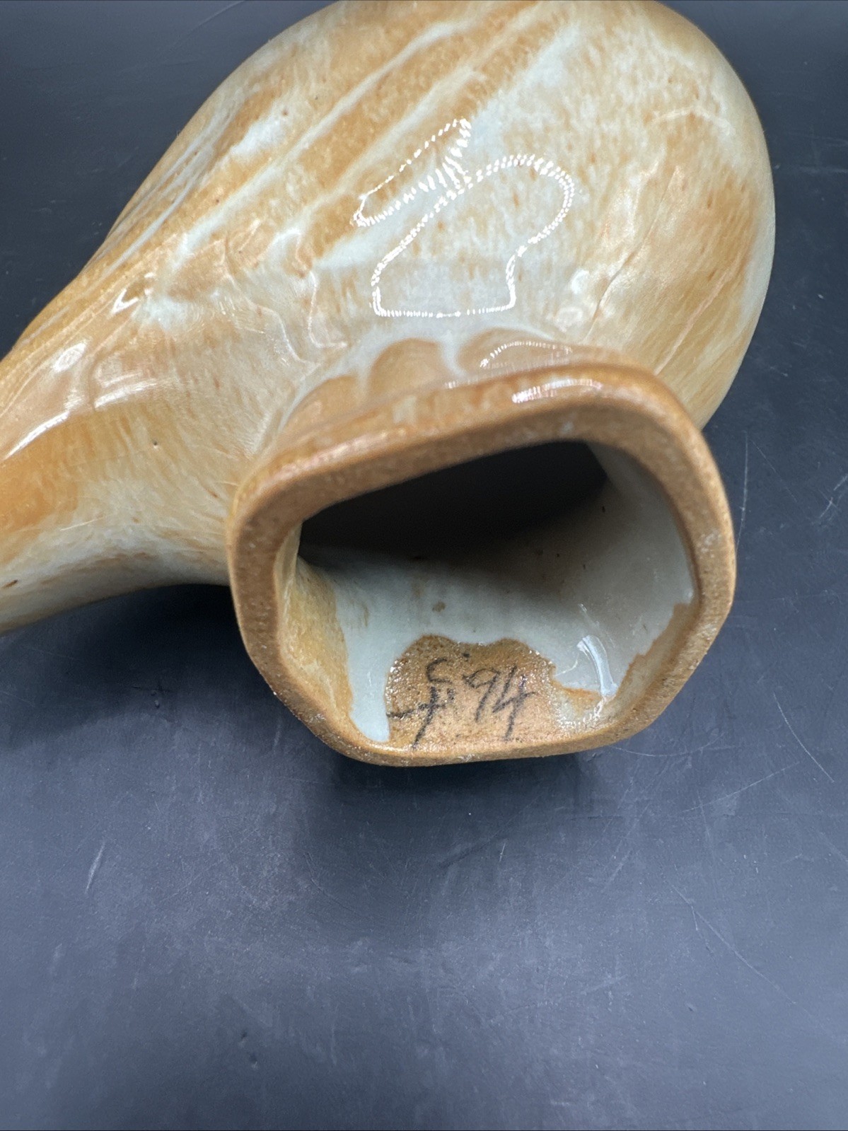 Vtg Shearwater Pottery Bird Figurine Quail Dove