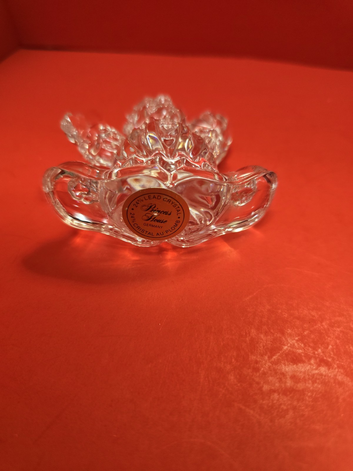 Vintage Crystal Clown Princess House Treasures Germany 24% Lead Crystal