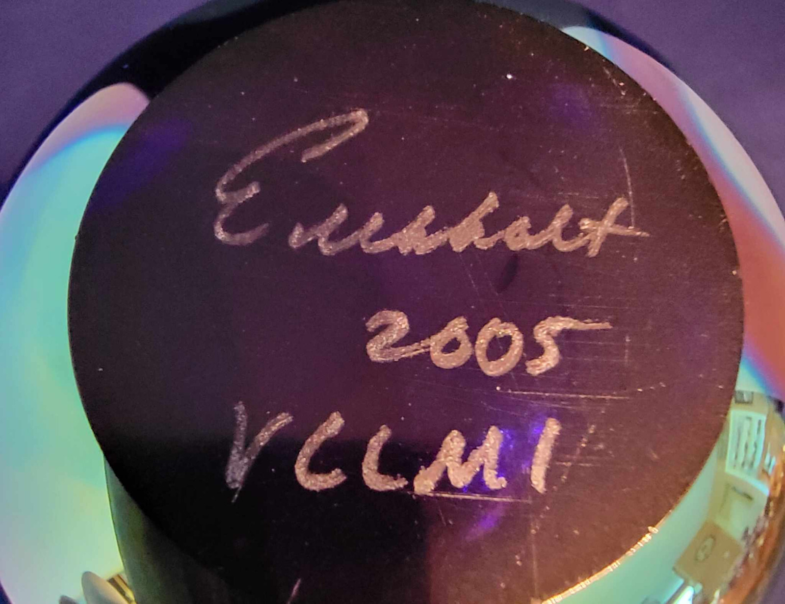 Robert Eickholt Blue Aurene Sea Scape Vase – Signed – 2005