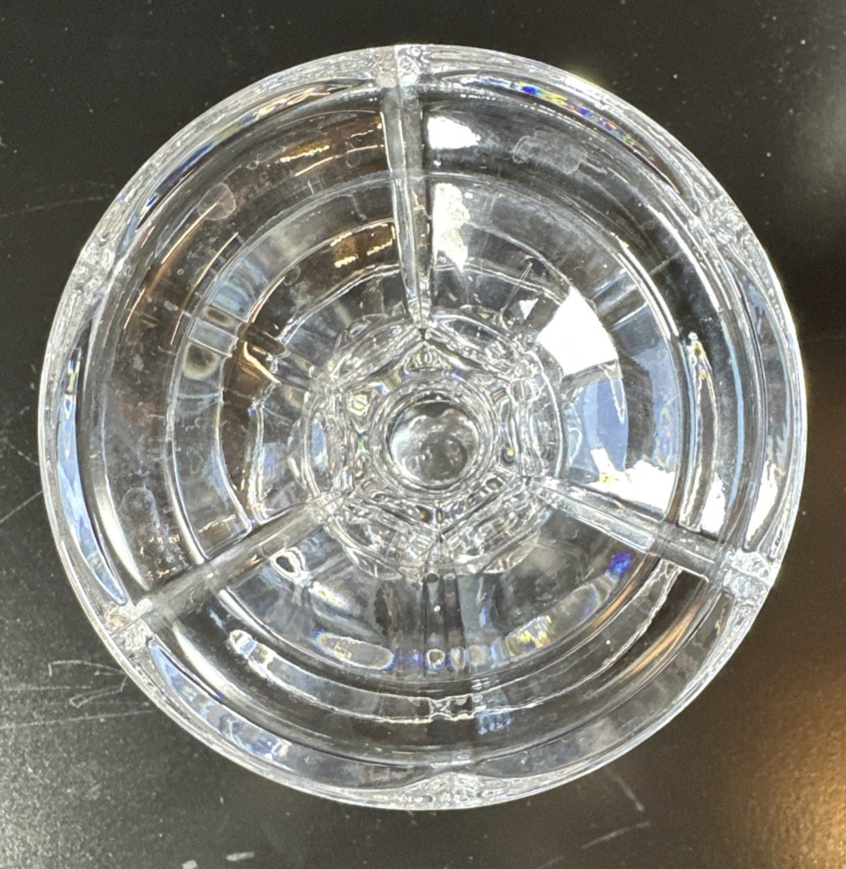 Royal Limited Bohemia Crystal Candle Holder Pillar 6.5 X 5″ Czechia (Z5B)