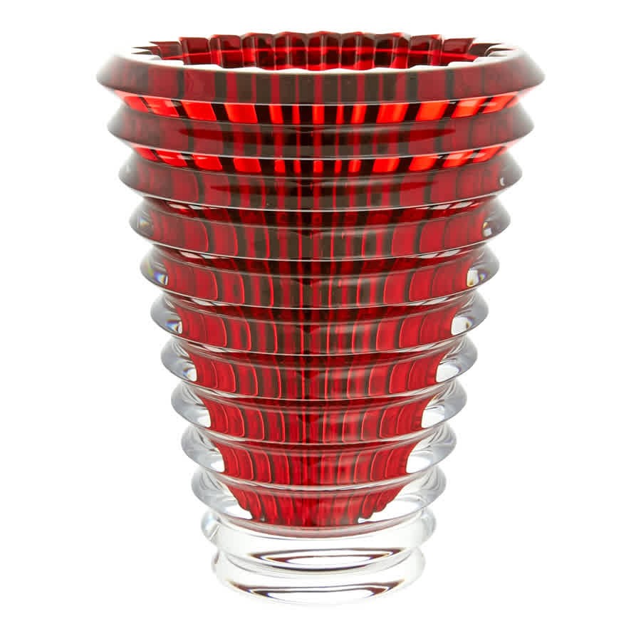 Baccarat Eye Vase – Small Red