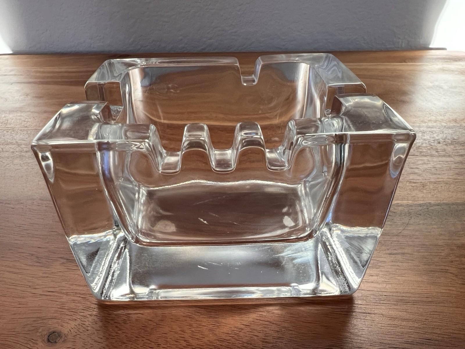 Vintage Nuutajarvi / Arabia Art Glass Ashtray “The Cigaro” by Kaj Franck Finland