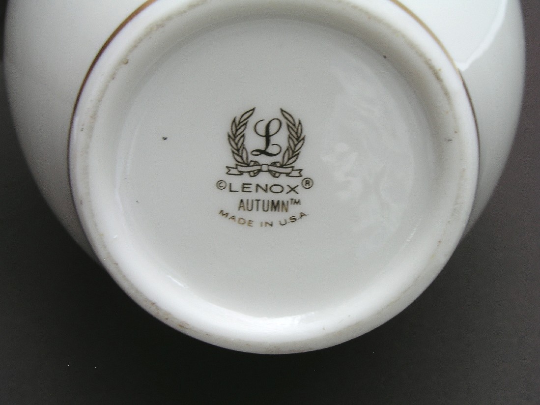 Lenox Porcelain “AUTUMN ” 4-1/2″ VASE