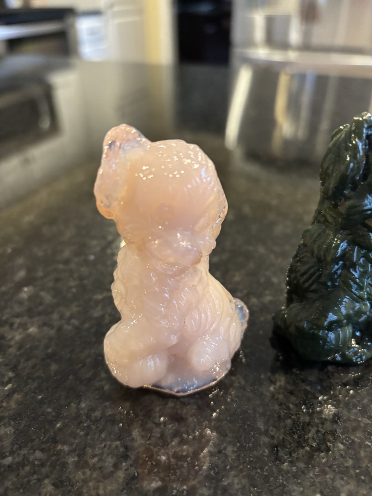 4 Different Boyd Art Glass Skippy The Dogs