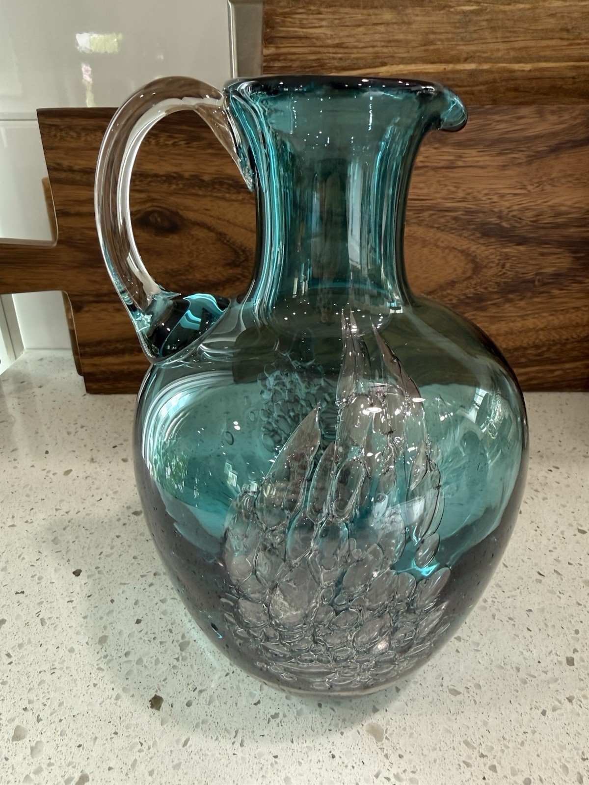 VTG • Florida Pitcher • Heinrich Loffelhardt Schott Zwiesel 1970s • MCM German