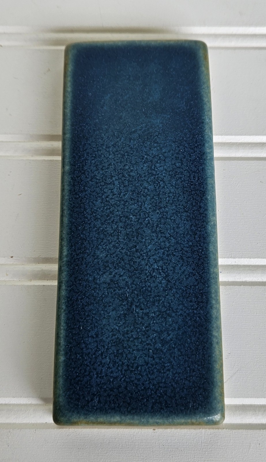Motawi Tileworks Blue Caribbean Glazed Matte Tile Ann Arbor Michigan 6×2.25″