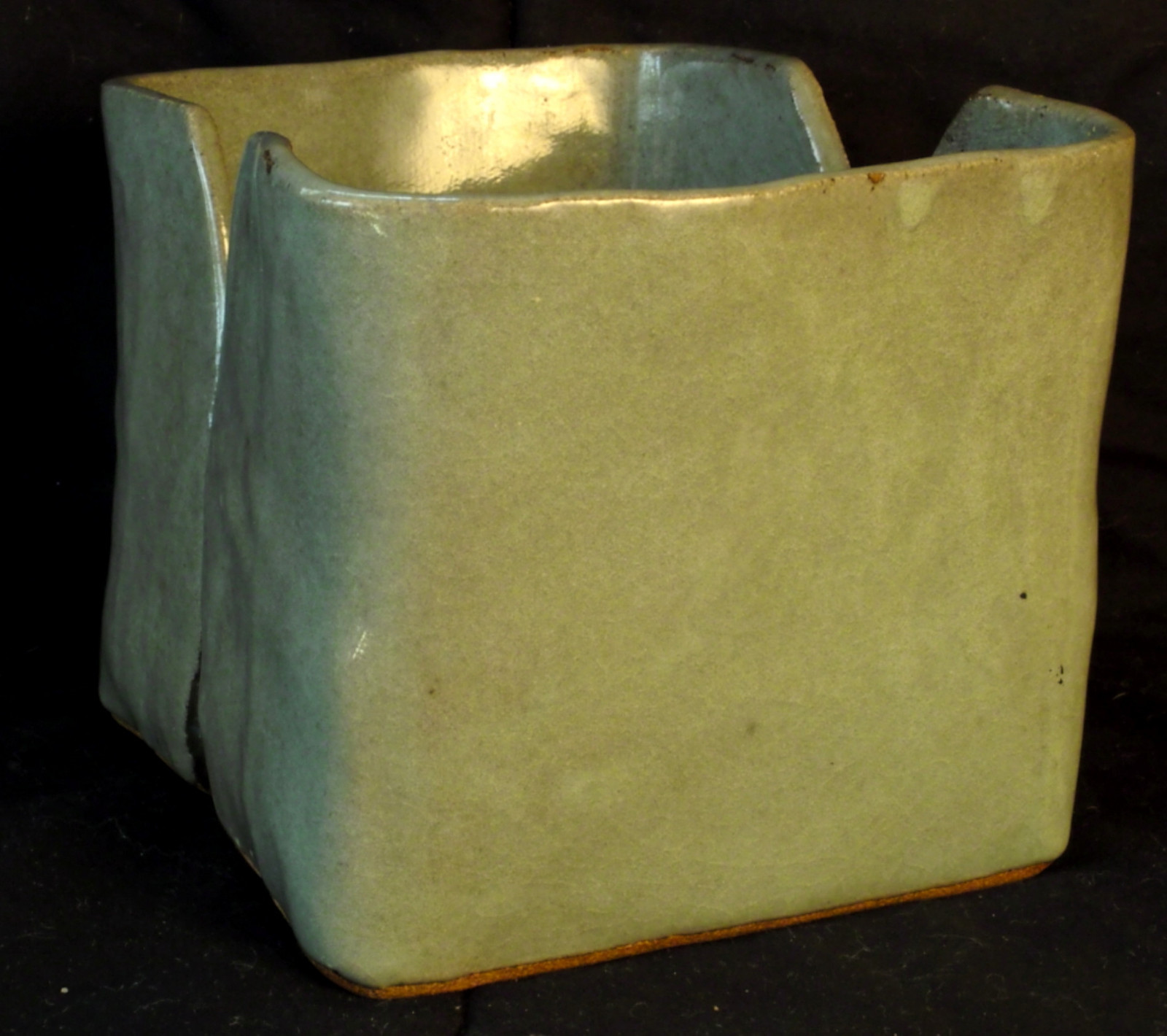 Large Double-Sided Open Pottery Box