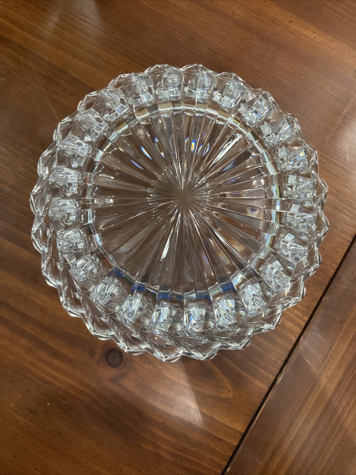 Mikasa Rainier 9″ Crystal Bowl – Bold – Heavy Piece