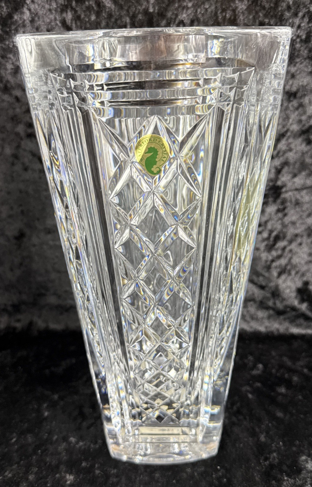 Waterford Seamus 11″ Square Vase
